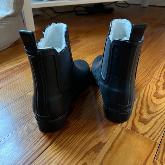 J. Crew Shoes Womens J Crew Fur Lined Rain Boots Poshmark